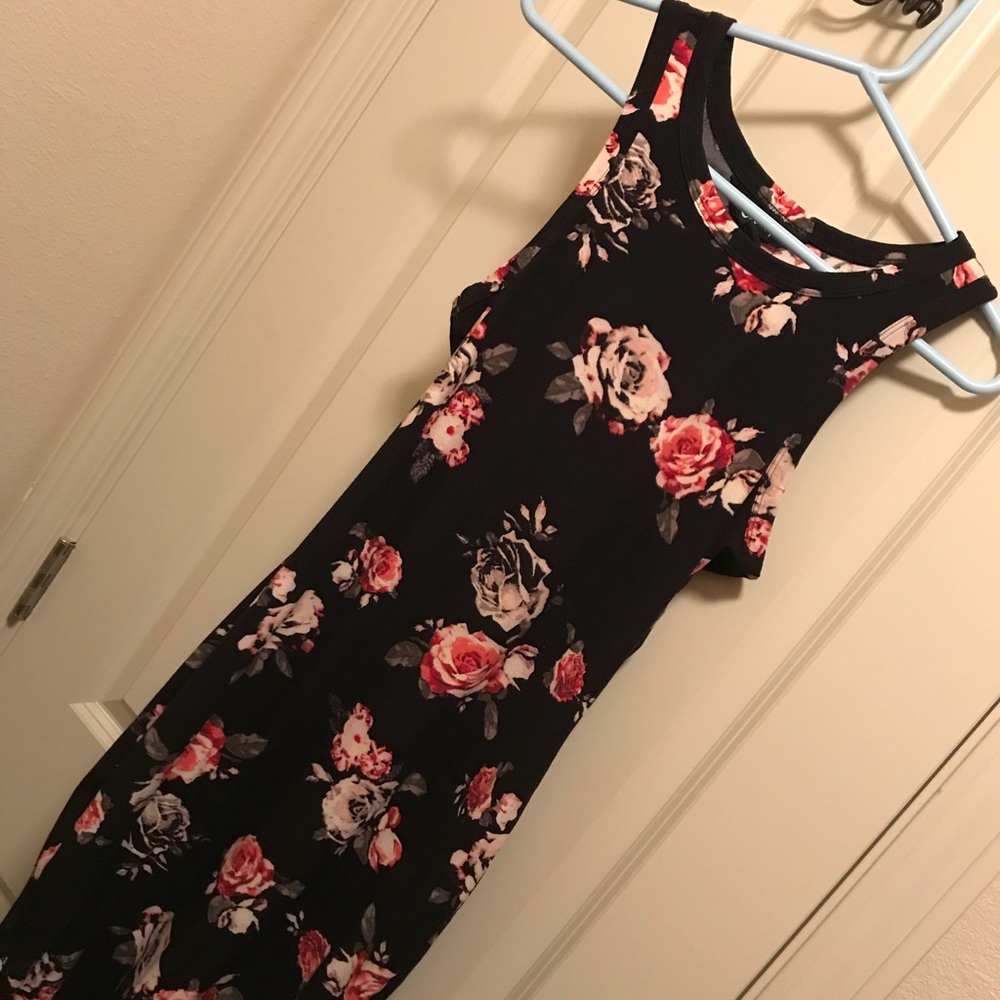 Cute flowers spring dress